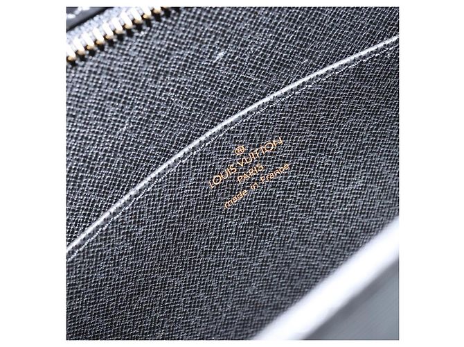 LOUIS VUITTON Epi Pochette Uomo Borsa Clutch Nera M52522 LV Auth ep11385 Nero - vista 17