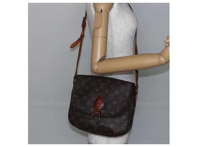 LOUIS VUITTON Borsa a Spalla Monogram Saint Cloud GM M51242 LV Auth 146821 Monogramma - vista 26