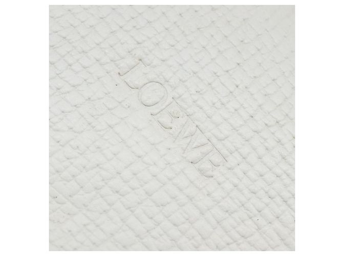 Borsa a mano LOEWE Barcellona in pelle 2 in 1 bianco oro Auth 147666 D'oro - vista 18