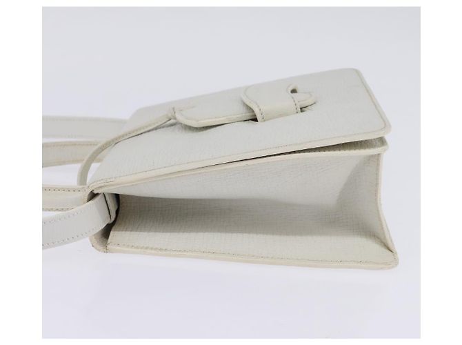 Borsa a mano LOEWE Barcellona in pelle 2 in 1 bianco oro Auth 147666 D'oro - vista 3