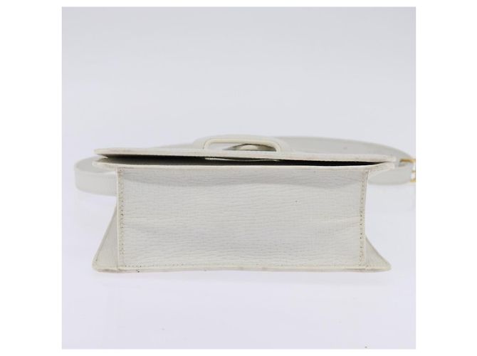 Borsa a mano LOEWE Barcellona in pelle 2 in 1 bianco oro Auth 147666 D'oro - vista 5