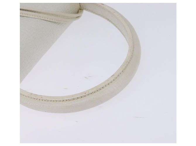 Borsa a mano LOEWE Barcellona in pelle 2 in 1 bianco oro Auth 147666 D'oro - vista 7