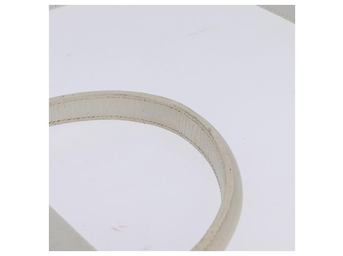 Borsa a mano LOEWE Barcellona in pelle 2 in 1 bianco oro Auth 147666 D'oro - vista 8