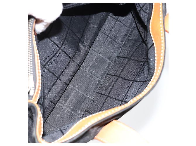 Céline Bolsa de mão Celine C Sulky em camurça preta prata autêntica 147956 Preto - vista 10