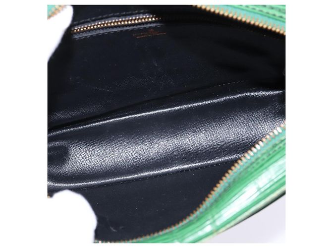 LOUIS VUITTON Borsa a Spalla Epi Trocadero 23 Verde M52304 LV Auth 145446 - vista 11