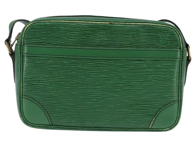 LOUIS VUITTON Borsa a Spalla Epi Trocadero 23 Verde M52304 LV Auth 145446 - vista 13