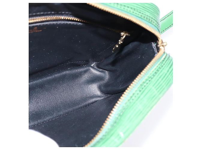 LOUIS VUITTON Borsa a Spalla Epi Trocadero 23 Verde M52304 LV Auth 145446 - vista 18