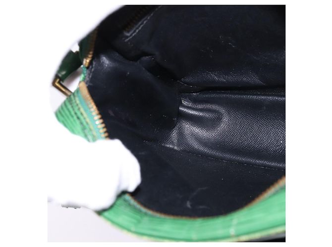 LOUIS VUITTON Borsa a Spalla Epi Trocadero 23 Verde M52304 LV Auth 145446 - vista 19