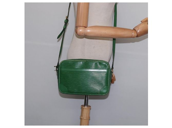 LOUIS VUITTON Borsa a Spalla Epi Trocadero 23 Verde M52304 LV Auth 145446 - vista 22
