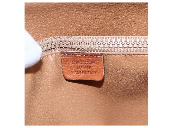 Céline CELINE Macadam Canvas Tote Bag aus PVC-Leder Braun Auth BA6719 - Ansicht 19