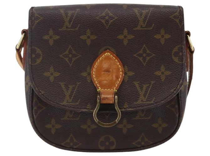LOUIS VUITTON Monogram Saint Cloud PM Schultertasche M51244 LV Auth BA6641 Monogramm - Ansicht 13