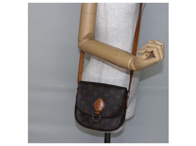 LOUIS VUITTON Monogram Saint Cloud PM Schultertasche M51244 LV Auth BA6641 Monogramm - Ansicht 25