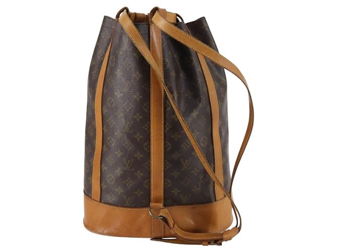 LOUIS VUITTON Borsa a Spalla Monogram Randonnee GM M42244 LV Auth 142879 Monogramma - vista 2