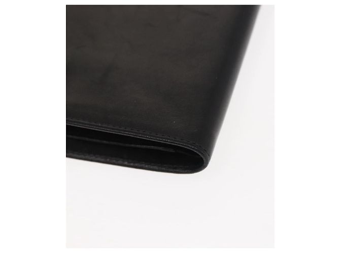 CHANEL Langer Geldbeutel aus Lammleder Schwarz CC Auth am9206 - Ansicht 15