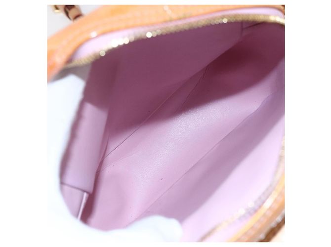 LOUIS VUITTON Borsa Wooster Monogram Vernis Rosa Marshmallow M91037 LV Auth BA7645 - vista 10