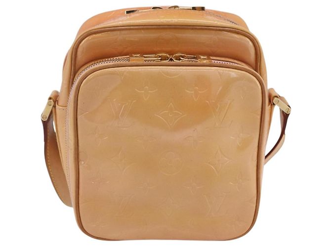 LOUIS VUITTON Borsa Wooster Monogram Vernis Rosa Marshmallow M91037 LV Auth BA7645 - vista 13