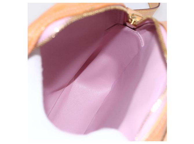 LOUIS VUITTON Borsa Wooster Monogram Vernis Rosa Marshmallow M91037 LV Auth BA7645 - vista 19