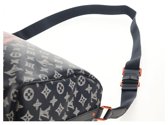 LOUIS VUITTON Borsa Speedy Bandoulière 40 Ink Upside Down M43697 Auth LV 150913SM Blu navy - vista 14