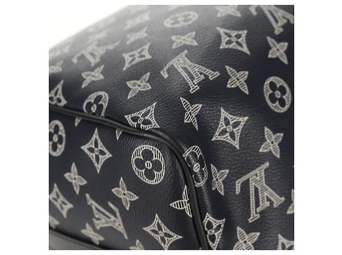 LOUIS VUITTON Borsa Speedy Bandoulière 40 Ink Upside Down M43697 Auth LV 150913SM Blu navy - vista 17