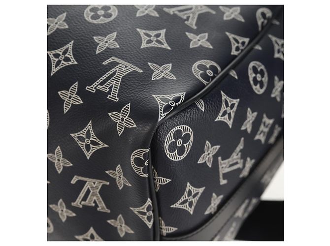 LOUIS VUITTON Borsa Speedy Bandoulière 40 Ink Upside Down M43697 Auth LV 150913SM Blu navy - vista 18