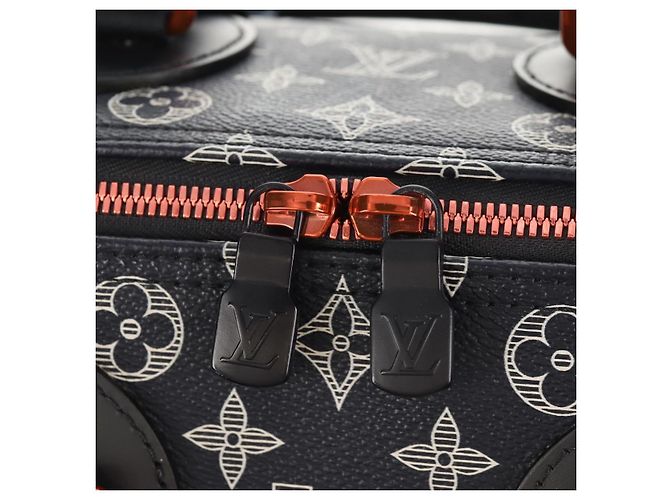LOUIS VUITTON Borsa Speedy Bandoulière 40 Ink Upside Down M43697 Auth LV 150913SM Blu navy - vista 22