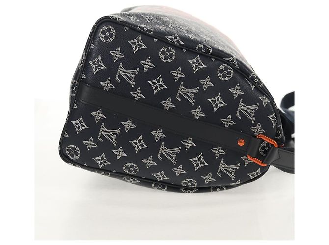 LOUIS VUITTON Borsa Speedy Bandoulière 40 Ink Upside Down M43697 Auth LV 150913SM Blu navy - vista 4
