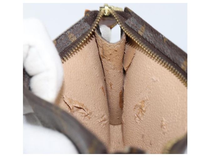 Bucket LOUIS VUITTON Monogramma Secchiello PM Pochette Accessorio LV Auth bs31029 - vista 11