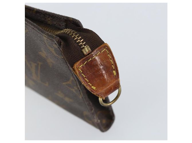 Bucket LOUIS VUITTON Monogramma Secchiello PM Pochette Accessorio LV Auth bs31029 - vista 8