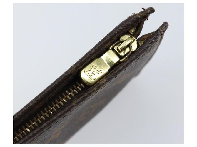 Bucket LOUIS VUITTON Monogramma Secchiello PM Pochette Accessorio LV Auth bs31029 - vista 9
