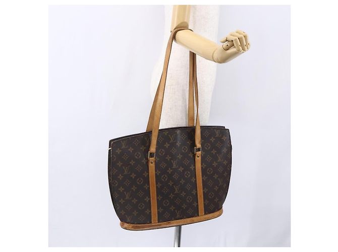 LOUIS VUITTON Borsa Tote Babylone Monogram M51102 LV Auth BA7628 Monogramma - vista 24