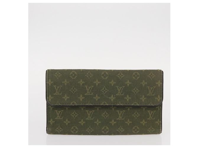 LOUIS VUITTON Portafoglio Mini Epi Monogram 2 Set Marrone Khaki LV Auth bs31053 Cachi - vista 10