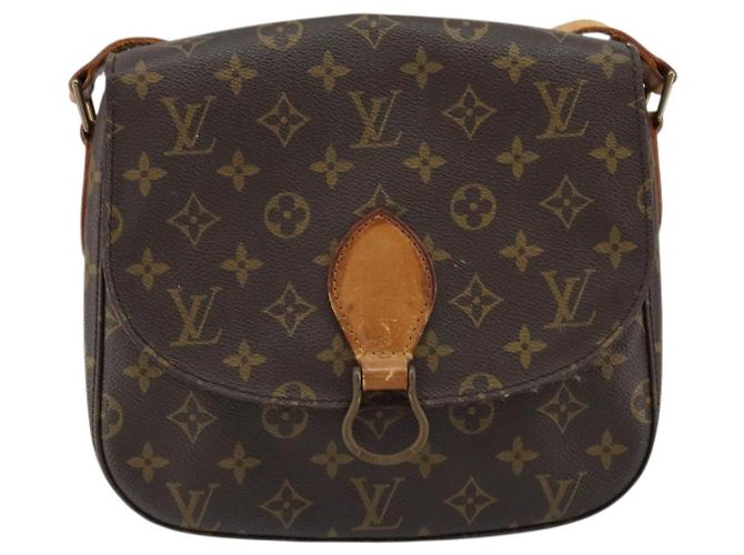 LOUIS VUITTON Borsa a Spalla Monogram Saint Cloud GM M51242 LV Auth BA7582 Monogramma - vista 13