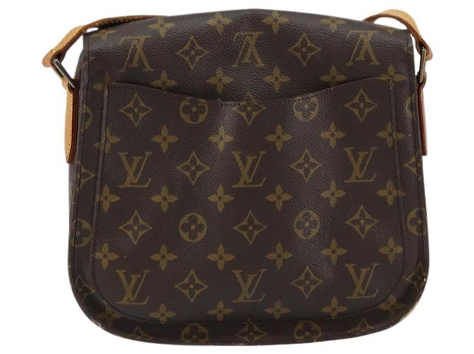 LOUIS VUITTON Borsa a Spalla Monogram Saint Cloud GM M51242 LV Auth BA7582 Monogramma - vista 2