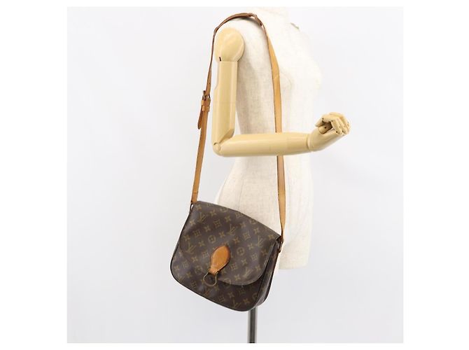 LOUIS VUITTON Borsa a Spalla Monogram Saint Cloud GM M51242 LV Auth BA7582 Monogramma - vista 26