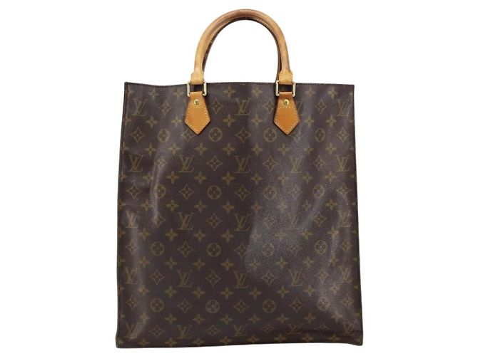 LOUIS VUITTON Borsa Sac Plat Monogram M51140 LV Auth 151250 Monogramma - vista 13