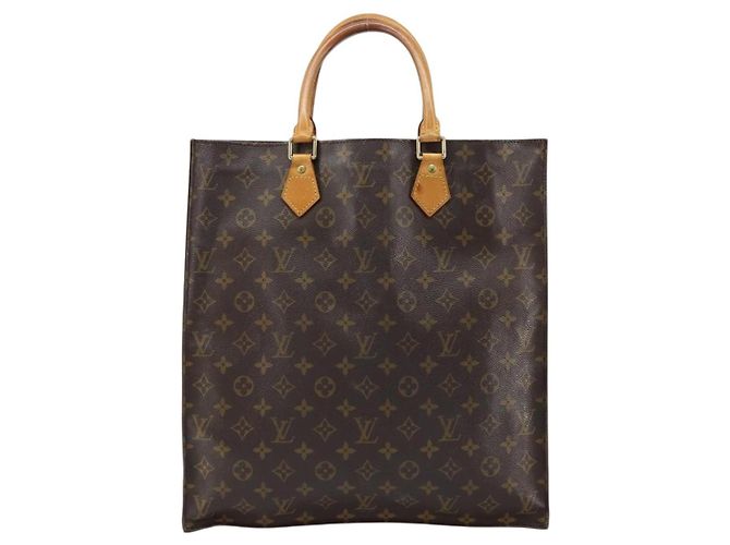 LOUIS VUITTON Borsa Sac Plat Monogram M51140 LV Auth 151250 Monogramma - vista 2