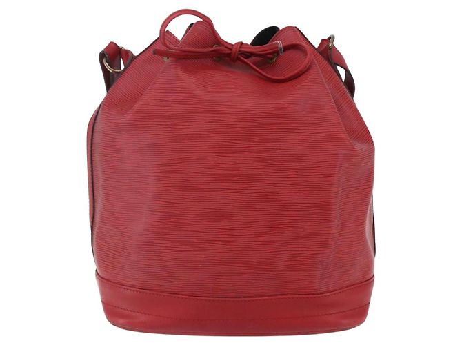 LOUIS VUITTON Borsa a Spalla Epi Noe Rossa M44007 LV Auth ka102 Rosso - vista 13