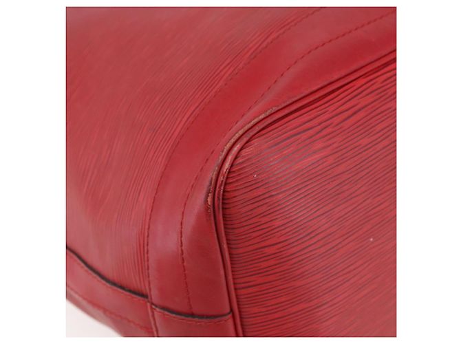 LOUIS VUITTON Borsa a Spalla Epi Noe Rossa M44007 LV Auth ka102 Rosso - vista 14