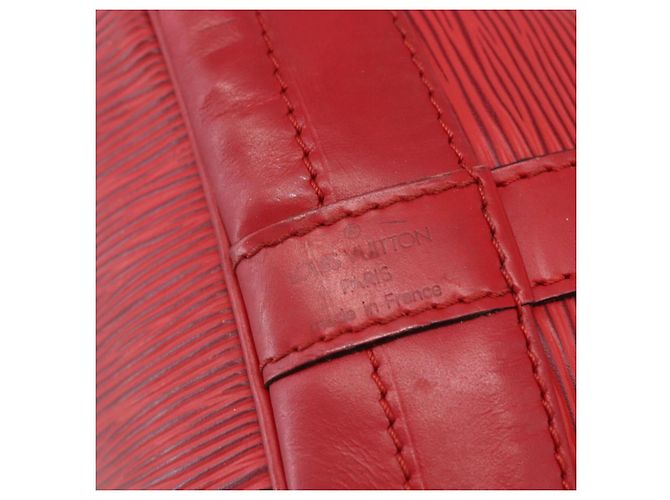 LOUIS VUITTON Borsa a Spalla Epi Noe Rossa M44007 LV Auth ka102 Rosso - vista 17