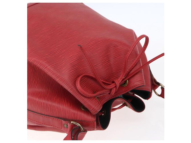 LOUIS VUITTON Borsa a Spalla Epi Noe Rossa M44007 LV Auth ka102 Rosso - vista 6