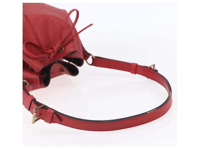 LOUIS VUITTON Borsa a Spalla Epi Noe Rossa M44007 LV Auth ka102 Rosso - vista 7