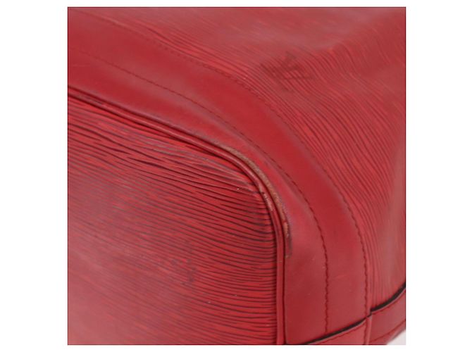 LOUIS VUITTON Borsa a Spalla Epi Noe Rossa M44007 LV Auth ka102 Rosso - vista 9