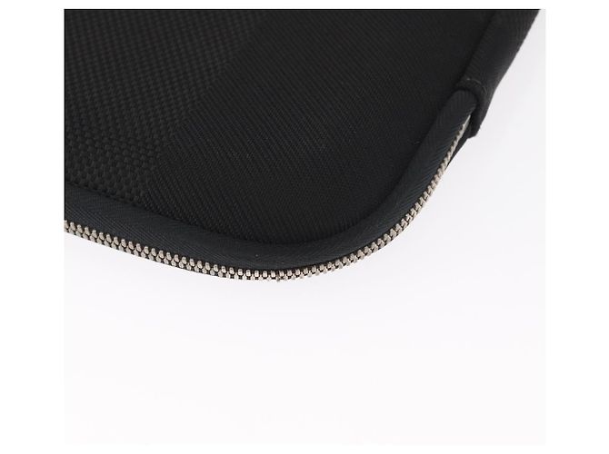 LOUIS VUITTON Damier Geant Computer Sleeve MM PC Case Noir N58036 LV Auth 153387 Black - view 15