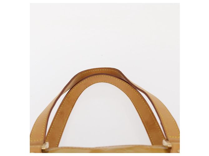 LOUIS VUITTON Sac à main Monogram Vernis Houston Gris M91053 LV Auth BA8599 - vue 8