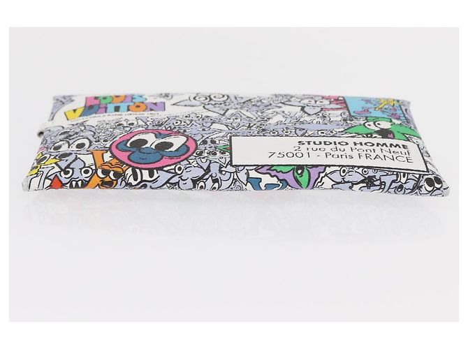 LOUIS VUITTON Pochette Envelope Trio Monogram Comics M82014 LV Auth 156662SM Multicolore - vista 15