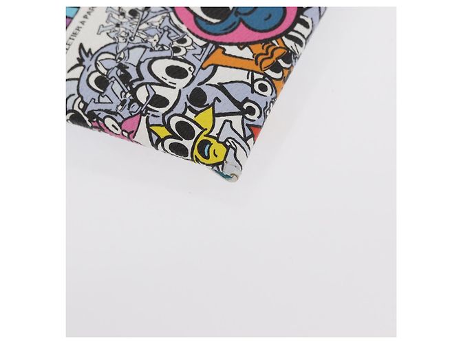 LOUIS VUITTON Pochette Envelope Trio Monogram Comics M82014 LV Auth 156662SM Multicolore - vista 16