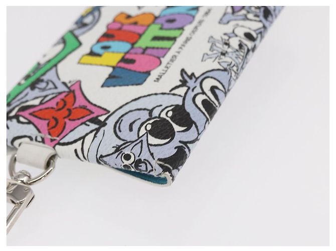 LOUIS VUITTON Pochette Envelope Trio Monogram Comics M82014 LV Auth 156662SM Multicolore - vista 23