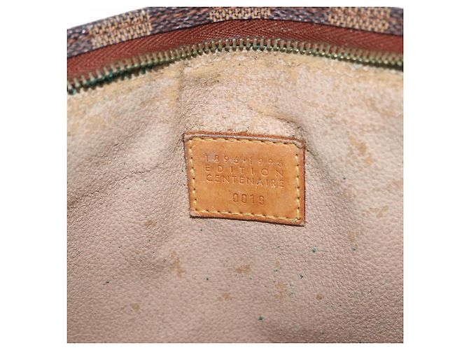 LOUIS VUITTON Poche Toilette 26 Damier Ebene N47543 Auth LV 147199 - vista 17