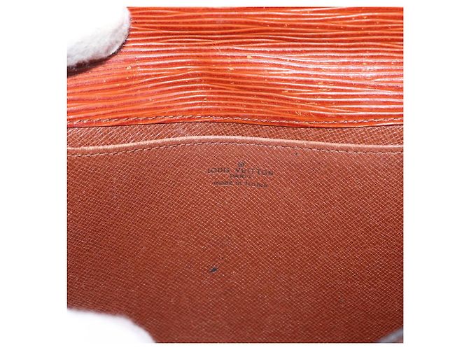 LOUIS VUITTON Clutch Art Déco Epi Marrone M52633 LV Auth 156274 - vista 14