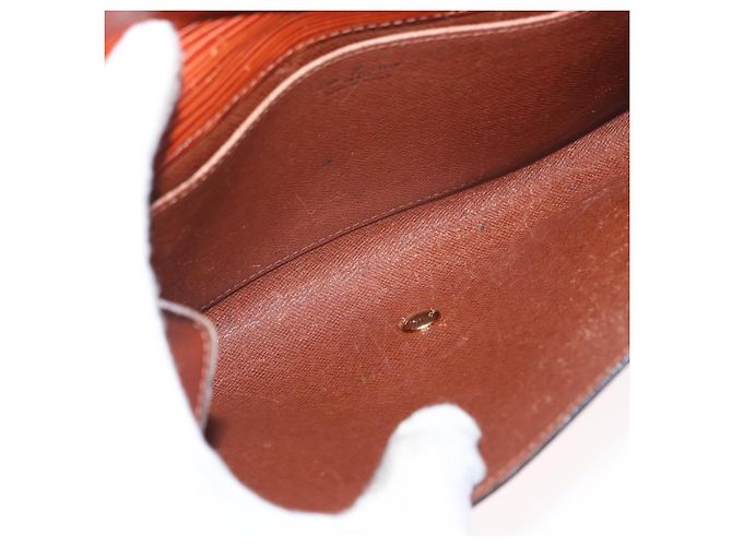 LOUIS VUITTON Clutch Art Déco Epi Marrone M52633 LV Auth 156274 - vista 15